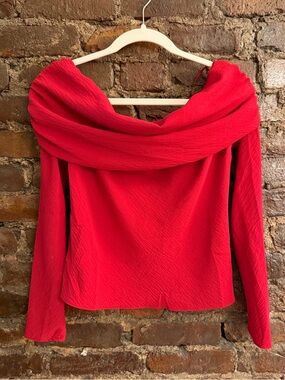 Mango off the shoulder top